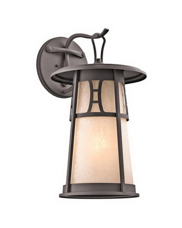 Kichler Lighting 49303 AZ One Light Outdoor Exterior Wall Fixture in Architectural Bronze Finish