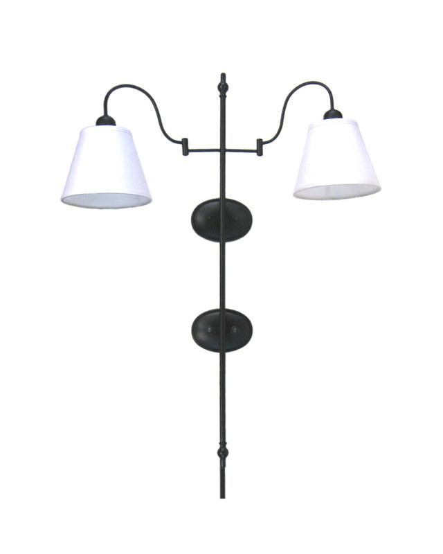 Quoizel Lighting HDS1062K-S583 Two Light Wall Sconce in Black Finish