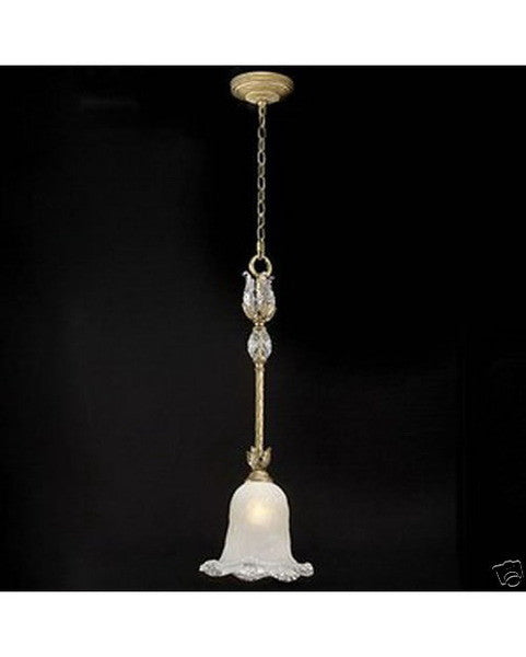 Stylicon by Thomas Lighting AA1603 AGL One Light Mini Pendant in Antique Gold Finish