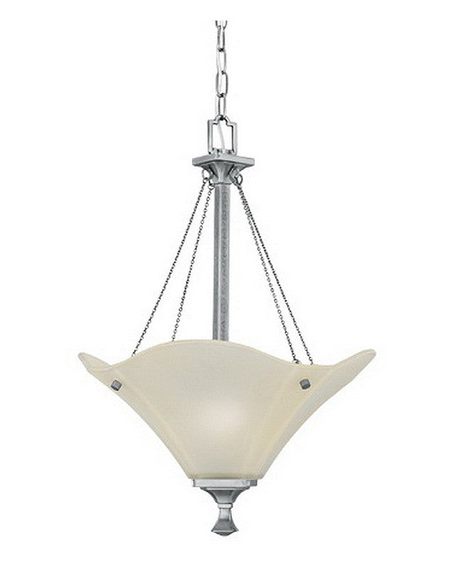 Thomas Lighting M2592-41 Monroe Collection 2 Light Pendant Chandelier in Satin Pewter Finish