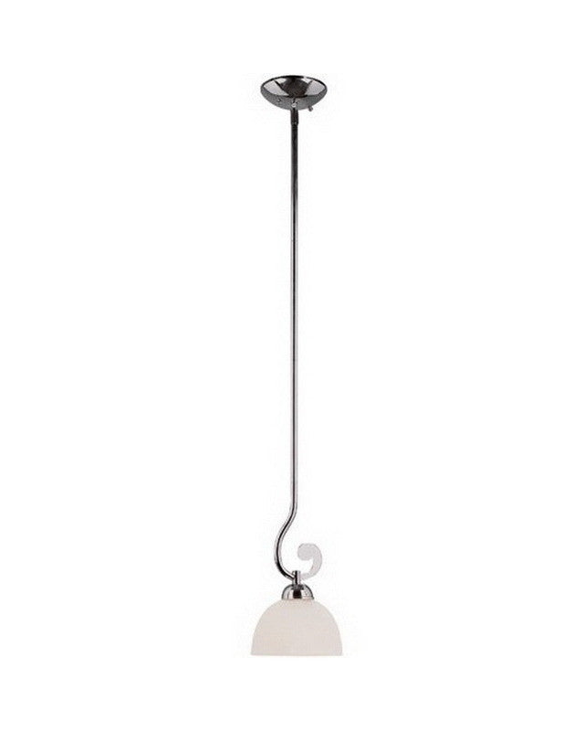 Trans Globe Lighting 2780 PC One Light Mini Pendant in Polished Chrome Finish