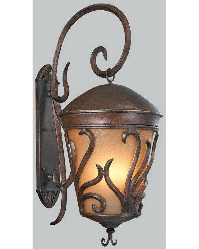 Kalco Lighting 9274 BB Five Light Outdoor Exterior Wall Lantern in Burnished Bronze Finish