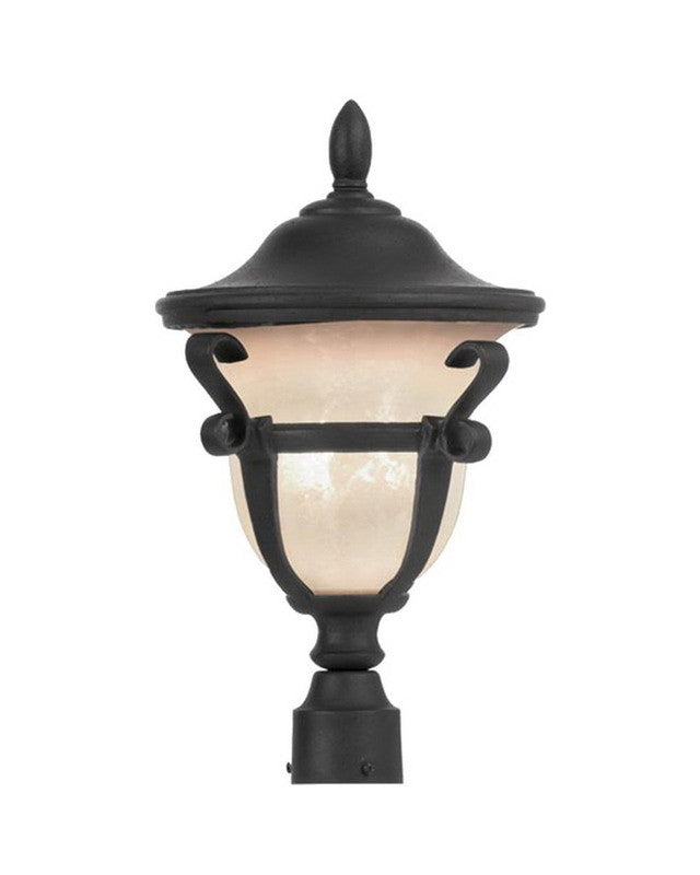 Kalco Lighting 9401 MBPL Energy Efficient Fluorescent Outdoor Exterior Post Lantern in Mayan Bronze Finish