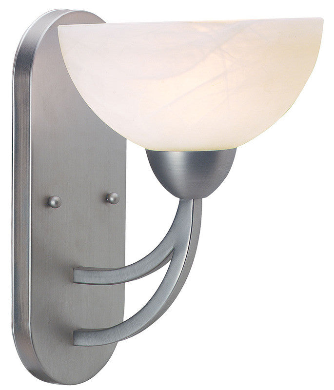 Access Lighting 25021 SAT Rhine Contemporary Wall Sconce in Satin Chrome Finish
