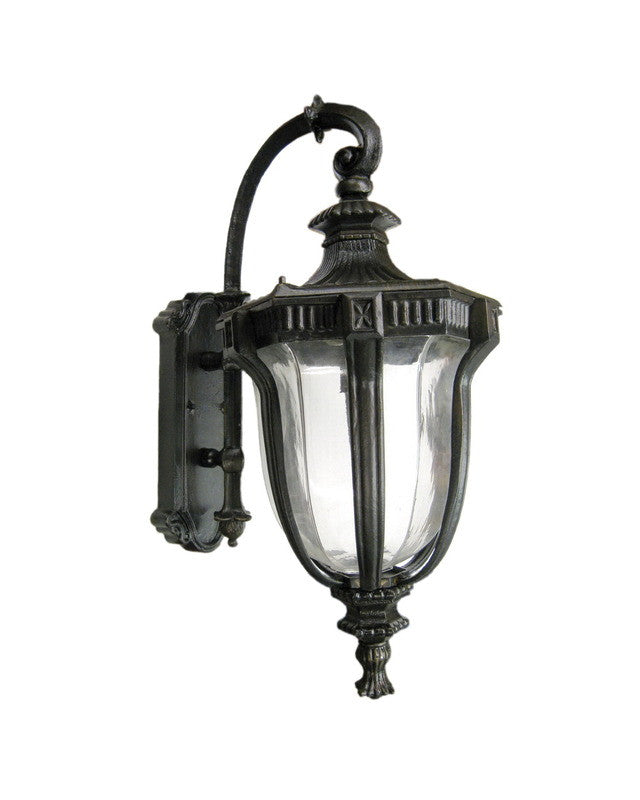 Epiphany Lighting 104921 ORB Cast Aluminum Outdoor Exterior Wall One Light Lantern in Oil Rubbed Bronze Finish