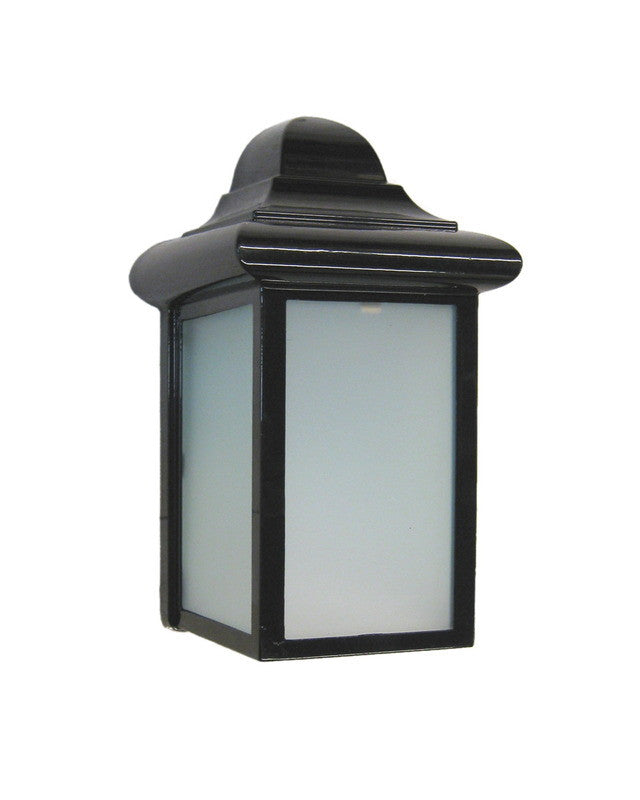 Epiphany Lighting 104314 BK One Light Outdoor Wall Mount Exterior in Black Finish