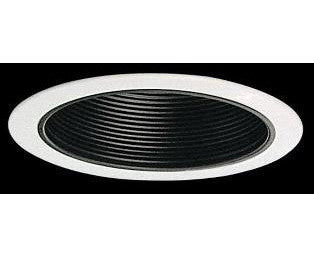 Leadco TR610 BK 6" Black Baffle Recessed Trim