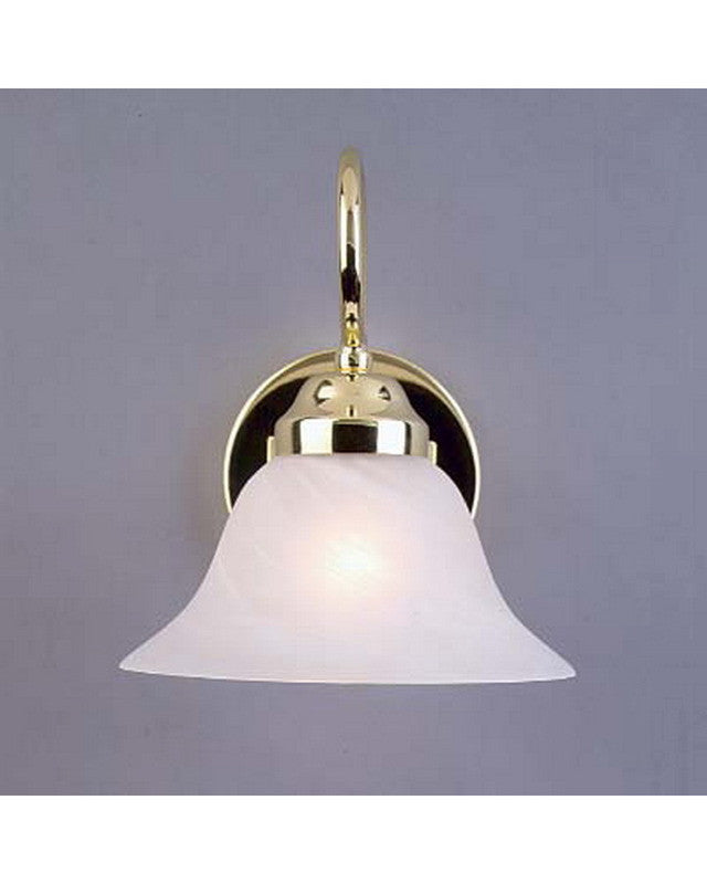 Kichler Lighting 93119 One Light Wall Sconce in Polished Brass Finish