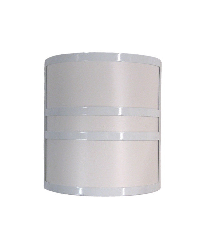 Epiphany Lighting 103390-26 WH Two Light Energy Efficient Energy Star Fluorescent Wall Sconce in White Finish