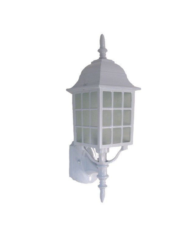 Epiphany Lighting 104454 WH One Light Outdoor Exterior Wall Mount in White Finish