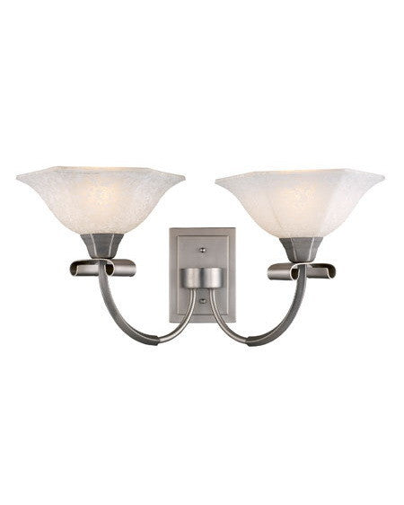 Z-Lite Lighting 701-2S Two Light Wall Sconce in Satin Nickel Finish