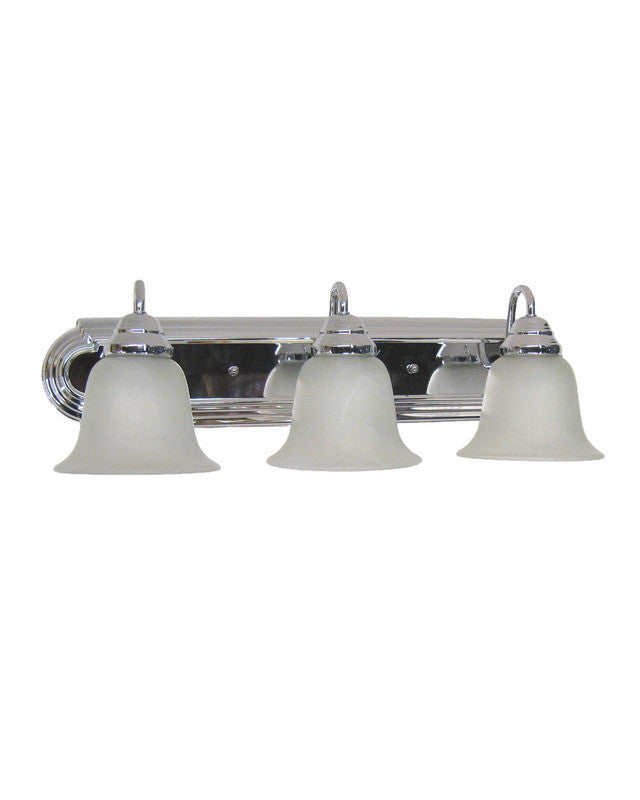 Trans Globe Lighting DL-8013 PC Three Light POLISHED CHROME Bath Wall