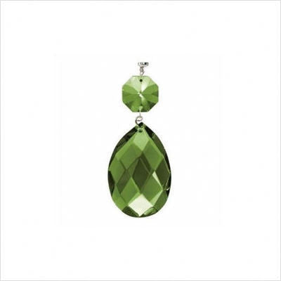Kichler Lighting 4704 GRN Green Faceted Almond and Octagon Magnetic Fixture Accent