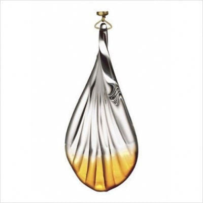 Kichler Lighting 4404 Edenvale Collection Etched Clear with Amber Magnetic Fixture Accent