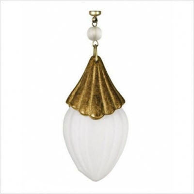 Kichler Lighting 4633 Castilla Collection Antique Gold with Satin Etched Magnetic Fixture Accent