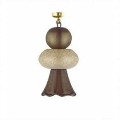 Kichler Lighting 4644 Golden Iridescence Collection Oiled Bronze and Iridized Etched Glass Magnetic Fixture Accent