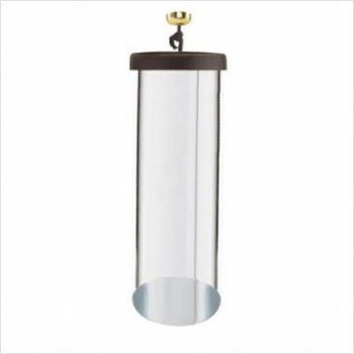 Kichler Lighting 4650 OZ Hendrick Collection Olde Bronze and Polished Acrylic Crystal Cylinder Magnetic Fixture Accent