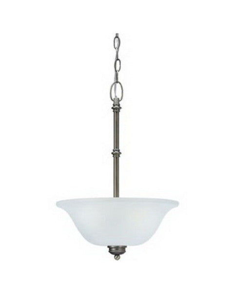 Kichler Lighting 3344 AP Laverton Collection Two Light Pendant in Antique Pewter Finish