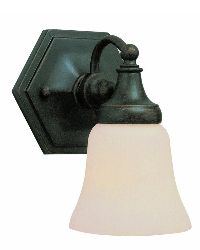 Trans Globe Lighting 2596 ROB One Light Wall Sconce in Rubbed Oil Bronze Finish