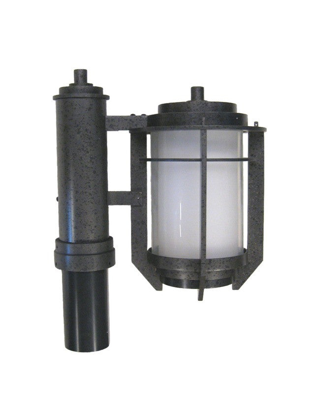 Kalco Lighting 9479IR One Light Exterior Outdoor Post Lantern in Iron Finish