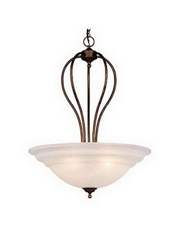 Vaxcel Lighting PD65324 WP Five Light Hanging Pendant in Weathered Patina Finish