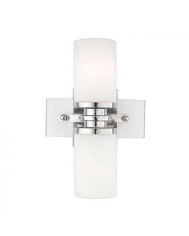 Quoizel Lighting HDS1003 Two Light Energy Efficient GU24 Fluorescent Wall Sconce in Satin Nickel Finish