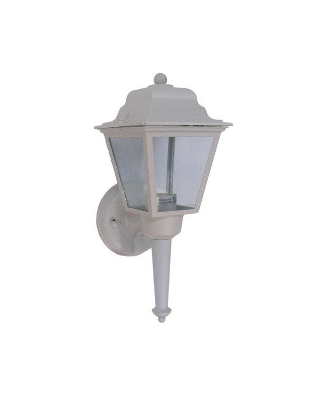 International Lighting X7524-30 One Light Exterior Outdoor Wall Mount in White Finish
