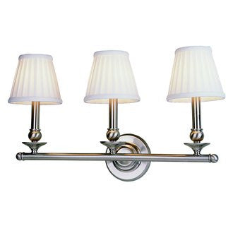 Trans Globe Lighting 2043 PN Transitional Three Light Wall Mount in Polished Nickel Finish