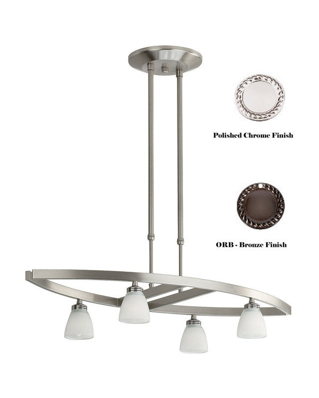 Access Lighting 63840 ORB OPL Sydney Collection Adjustable Contemporary Pendant Four Light in Oil Rubbed Bronze Finish