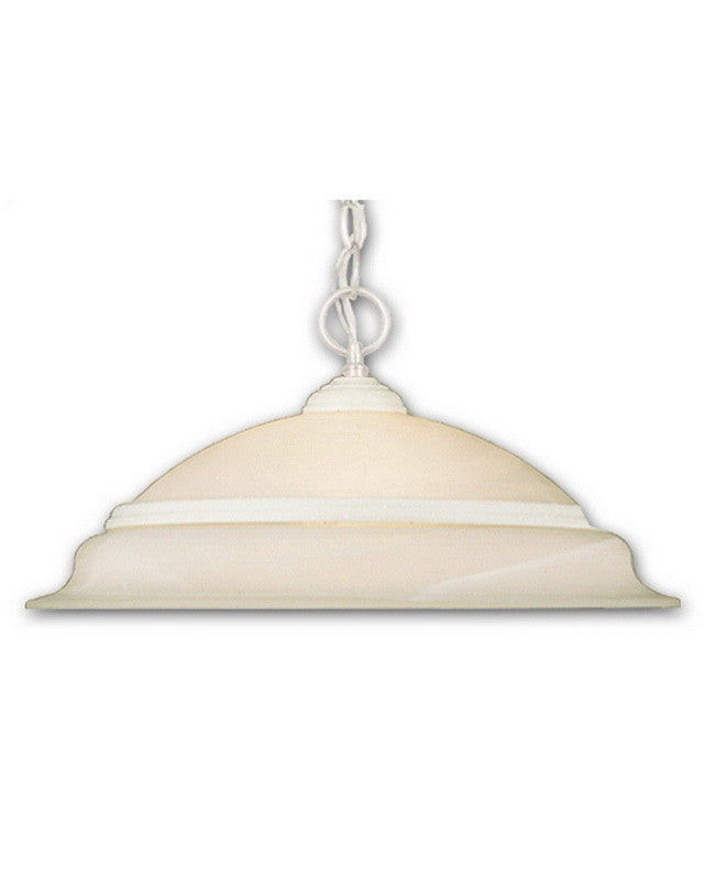Vaxcel Lighting PD5318 SW One Light Hanging Pendant in Stone White Finish