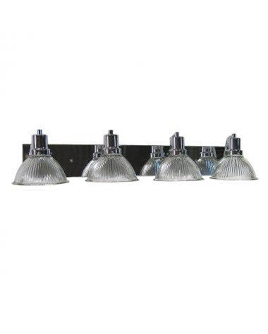Epiphany Lighting 103690 CH Four Light Bath Wall Fixture in Chrome Finish