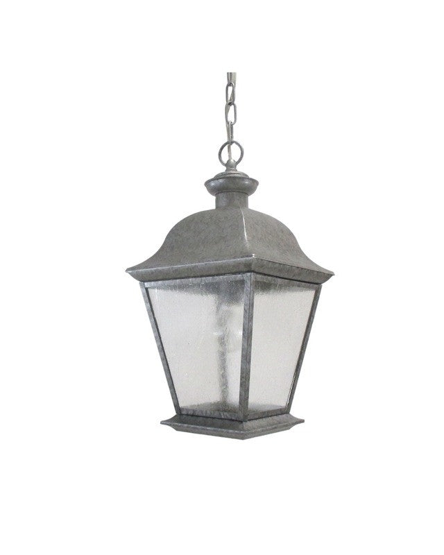 Kichler Lighting 9809 VP One Light Mount Vernon Collection Exterior Outdoor Hanging Pendant in Vintage Pewter Finish