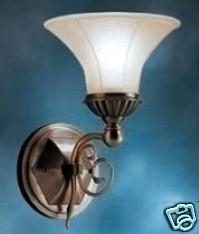 Kichler Lighting 6747 BAB One Light Graceville Collection Wall Sconce in Burnished Antique Brass Finish