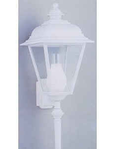 Seagull 8818-15 WH - 1 Light White Outdoor Wall Mount Lantern - Seagull Lighting