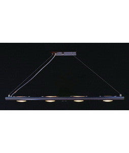 Trans Globe Lighting MDN-306 CH 4 Light Chrome Modern Chandelier