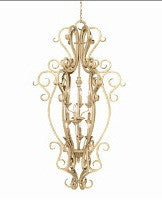 Kichler Lighting 1875 GBR Edenvale Collection Nine Light Hanging Pendant in Golden Brulee Finish