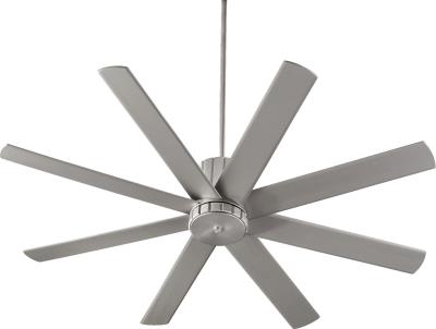 Proxima 60 Ceiling Fan In Noir Black Or Oiled Bronze Or Satin