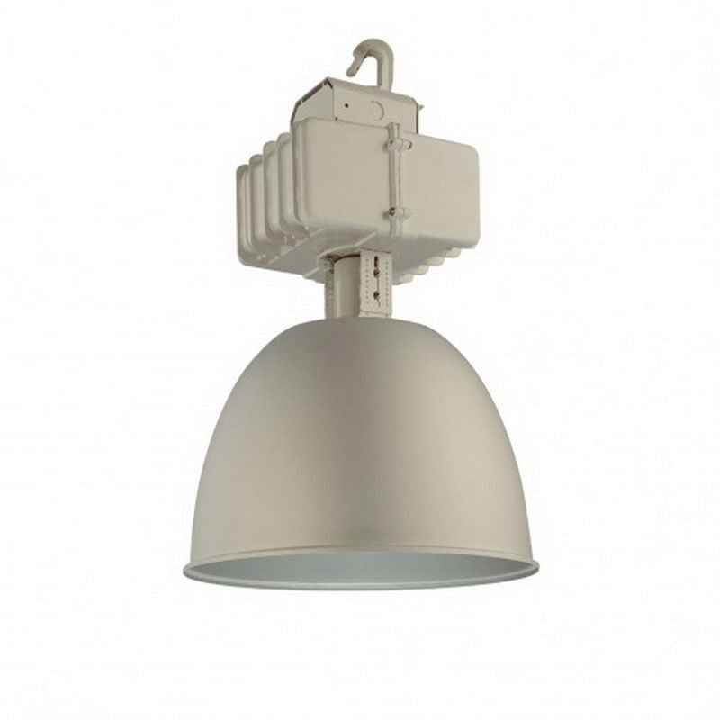 Nuvo Lighting 65-015 One Light HID 400 Watt Metal Halide High Bay Indoor or Outdoor Ceiling Pendant Fixture in Aluminium Finish