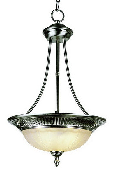 Trans Globe Lighting 6671 BN Mediterranean Collection Pendant in Brushed Nickel Finish