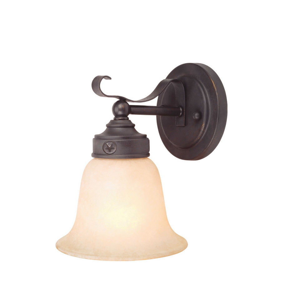 Trans Globe LIghting 263605 One Light Texas Style Wall Sconce in Bronze Finish