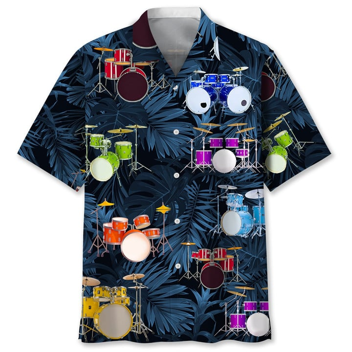 Drums Tropical Hawaii Shirt