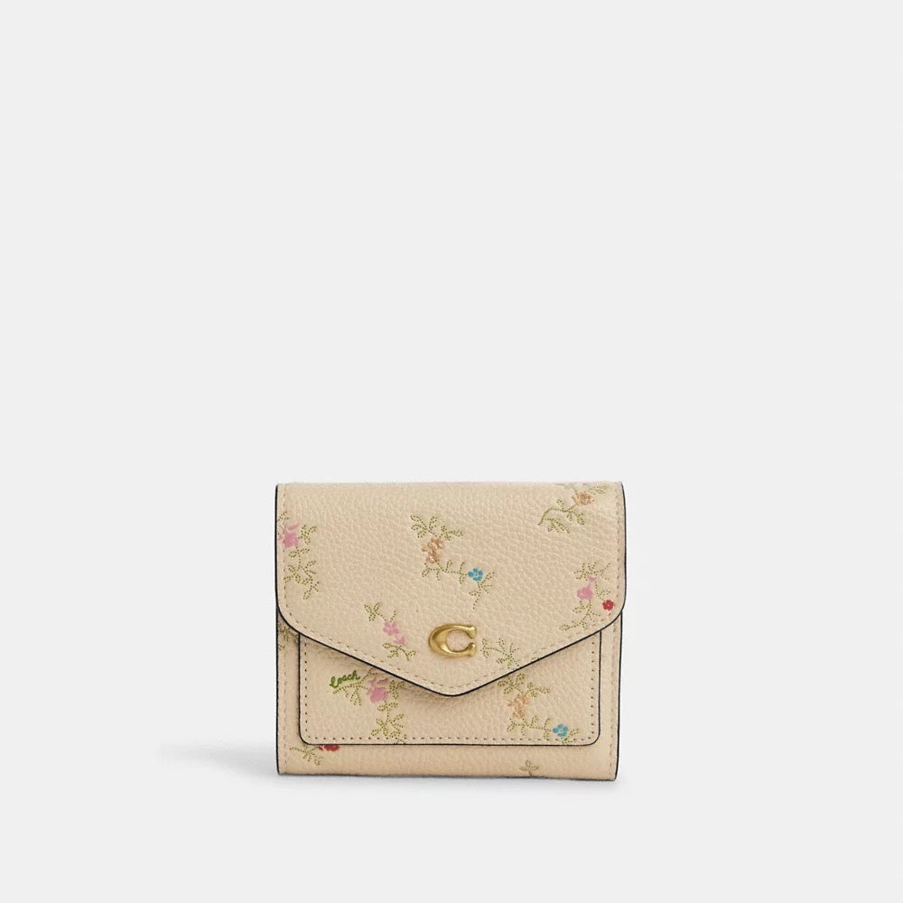 Coach Bag Malaysia | Coach Mini Wallet On A Chain With Floral