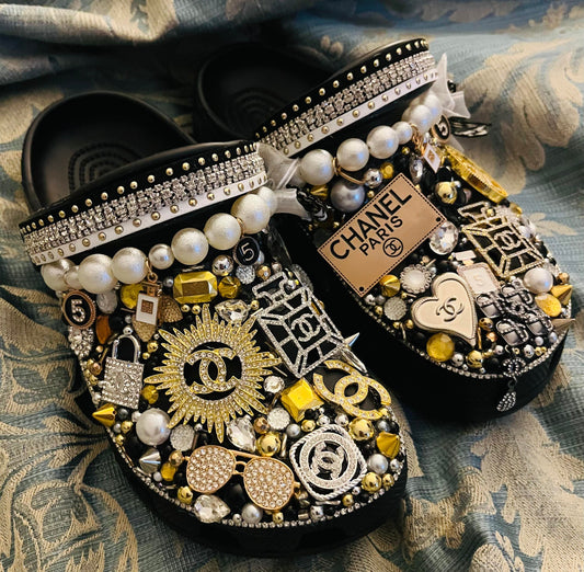 Baddies Customized Designer One-Of-A-Kind Crocs – baddieswearcgc