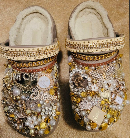 Diy Bling Crocs, Custom Crocs, Entrepernuer Series Ep.8, QueenAria Ziya