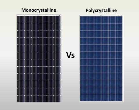 polycrystalline Vs mono crystalline PERC solar panels