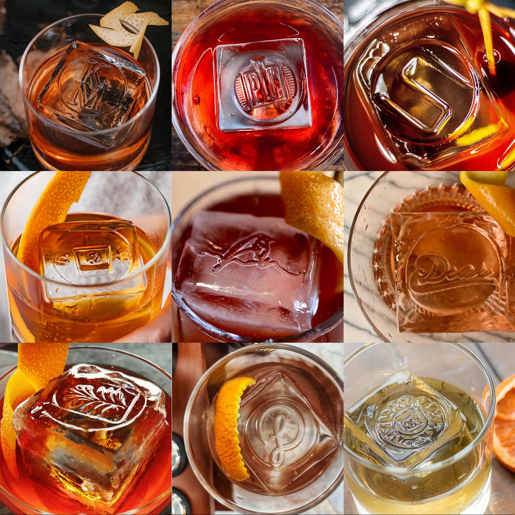 How to Monogram your Ice Cubes with Ice Brands - Alcademics