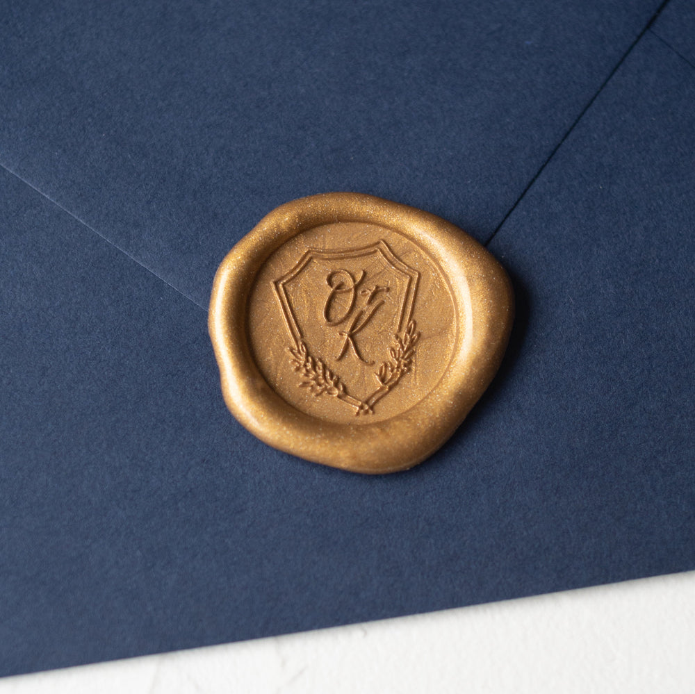 Gatsby Monogram Wax Seal Stamp – Stamptitude®