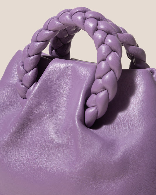 BOMBON WOVEN - Small Plaited-handle Leather Crossbody Bag – Hereu Studio