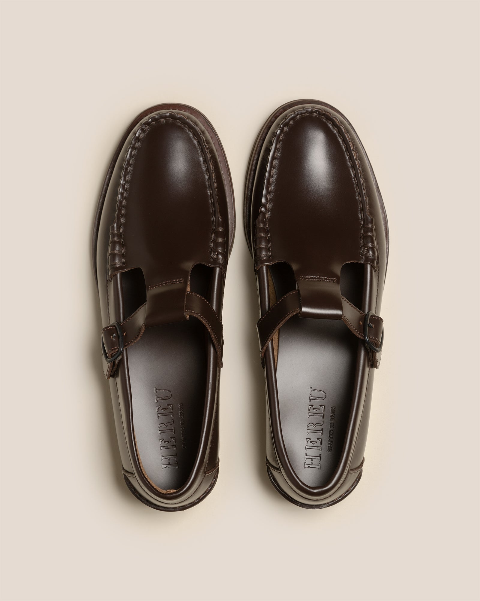 MAQUEDA - Interwoven T-bar Loafer – Hereu Studio