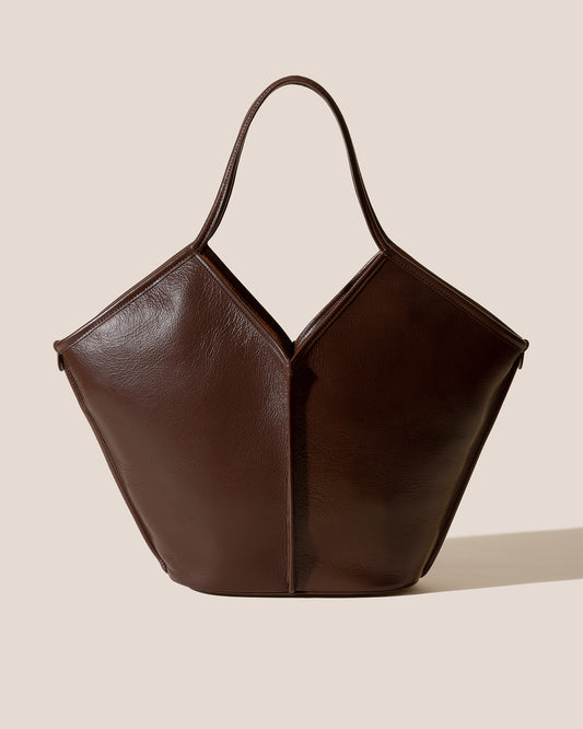 HEREU Calella Leather-Trimmed Canvas Tote Bag